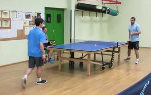 Christophe gagne le set contre Nicolas 